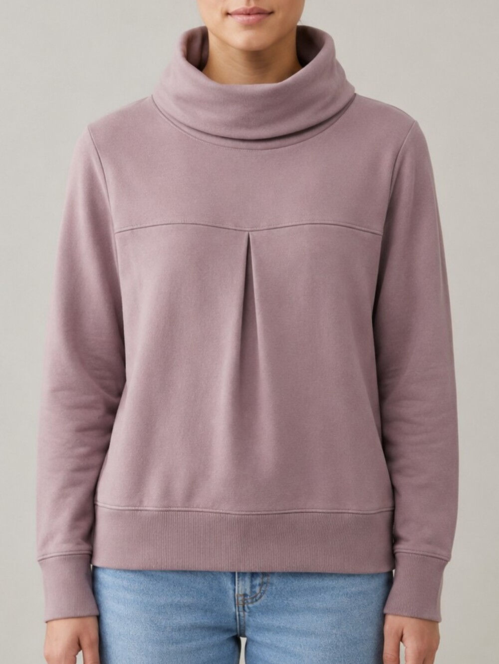Apana Cowl Neck Pullover Sweatshirt ✨ Size XS